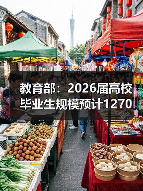 教育部:2026届高校毕业生规模预计1270万人(图3) 教育部:2026届高校毕业生规模预计1270万人(图3)