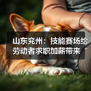 山东兖州：技能赛场给劳动者求职加薪带来“硬通货”（图1）