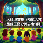 人社部发布《技能人才最低工资分类参考指引》（图4）