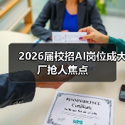 2026届校招AI岗位成大厂抢人焦点(图4) 2026届校招AI岗位成大厂抢人焦点(图4)