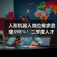 人形机器人岗位需求激增398%!二季度人才市场新机遇(图1) 人形机器人岗位需求激增398%!二季度人才市场新机遇(图1)