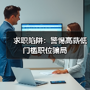 求职陷阱：警惕高薪低门槛职位骗局（图3）