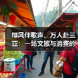 椰风伴歌声,万人赴三亚:一场文旅与消费的双向奔赴(图3) 椰风伴歌声,万人赴三亚:一场文旅与消费的双向奔赴(图3)