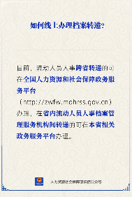 流动人员人事档案线上转递办理指南与平台选择(图1)